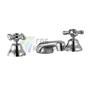 Смеситель для раковины на три отверстия Stella Roma 3222TC хром (RM 00010 CR00) - фото 1