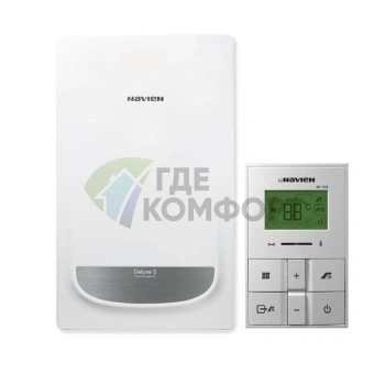 Настенный газовый котел Navien Deluxe S-24K Coaxial - фото 2