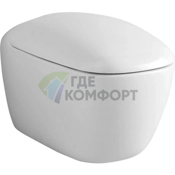 Подвесной унитаз Keramag Citterio 203550: стиль, комфорт и экономия пространства - фото 1