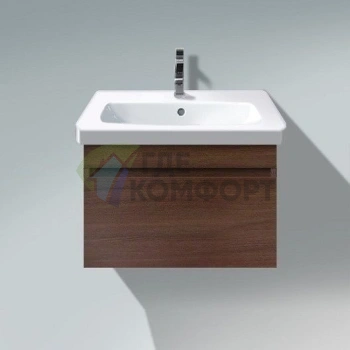 Раковина Duravit DuraStyle без перелива с отверстием под смеситель 650×480 мм белая (2320650041) - фото 3