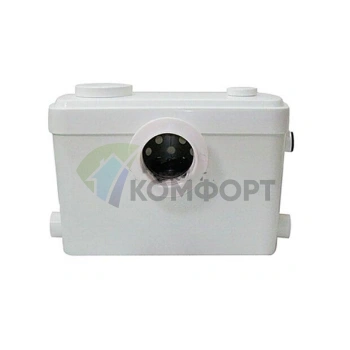 Канализационный насос Belamos (Беламос) KNS-6001 150 л/мин, Н-9.5, с ножами для унитаза/душевой кабины/раковины (приемник нержавейка)