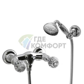 Смеситель для душа Elizabeth Chic с душевым комплектом, хром (F5085CCR) - фото 1