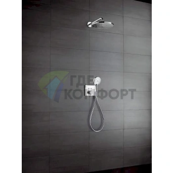 Термостат Hansgrohe Logis 15765000 — комфорт для ванной с душем - фото 3