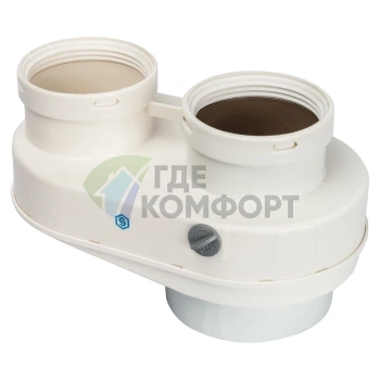 Адаптер Stout DN80/80 для подключения раздельных труб PP-Ryton SCA-8080-210002 - фото 1