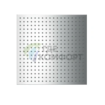 Верхний душ AX ShowerSolution 300x300 мм, хром, 1 форсунка, потолочный монтаж (35317000) - фото 1