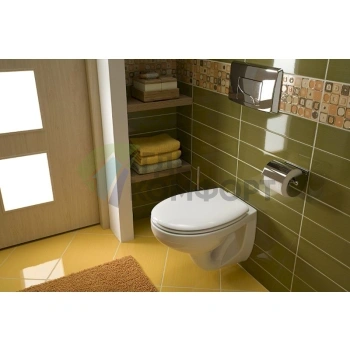 Подвесной унитаз IFO Hitta со скрытым монтажом: стиль и функциональность - фото 2