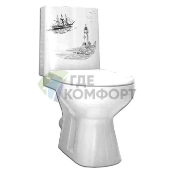 Унитаз-компакт «Леда Маяк» от Оскольской керамики