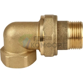 Разъемное соединение американка угловое 3/4, латунное Itap - фото 1