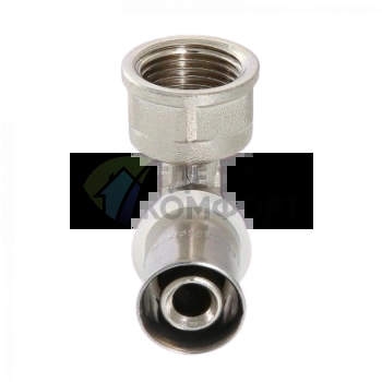 Угольник пресс с внутренней резьбой 16х3/4 Valtec - фото 2