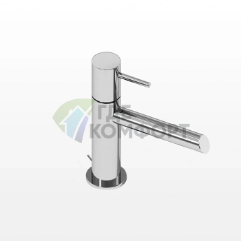 Смеситель для раковины Stella Lucilla на 1 отверстие с донным клапаном, хром (LL 00111 CR00) - фото 1