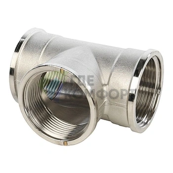 Stout Тройник ВВ никелированный 11/2 - фото 2