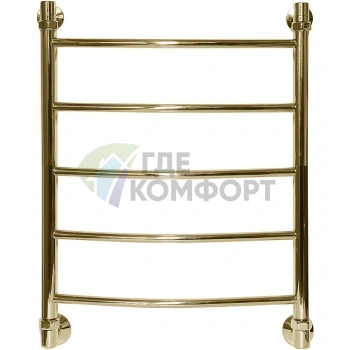 Полотенцесушитель Ника ЛД Лесенка Дуга Бронза Стандарт 60x30 водяной - фото 1