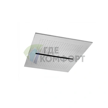 Верхний душ Fantini Acqua Zone 530x530 мм: Потолочный, с функциями «Дождь» и «Ливень», цвет Matt Copper PVD (75 P9 C032) - фото 1