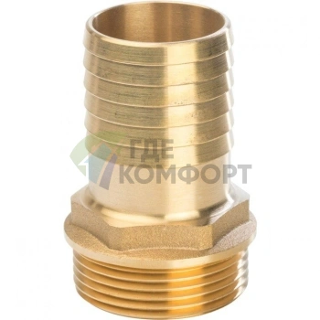 Штуцер с наружной резьбой STOUT НР 1 1/2 x 45 - фото 2