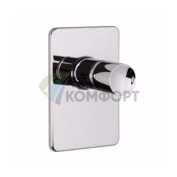 Встроенный смеситель для душа FIMA Carlo Frattini Nomos go с внешней частью, хром (F4169X1CR) - фото 1