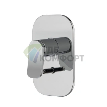 Смеситель для душа Fima Carlo Frattini однорычажный с переключателем на 2 источника, хром (F3809X2CR) - фото 1