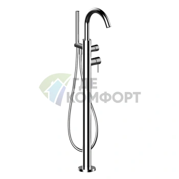 Напольный смеситель для ванны Fantini NOSTROMO хром (50 02 E880B) - фото 1