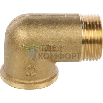 Угольник STOUT наружная/внутренняя резьба латунный НВ 1 - фото 4