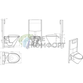 Набор для подключения Okeanus 1-003.3 Р: Универсальный и надежный комплект - фото 2