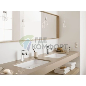 Смеситель для раковины Hansgrohe Metris Classic 31077000 - фото 3