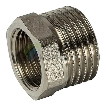 Футорка STOUT 1/2 x 3/8 никелированная - фото 3