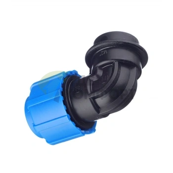 Уголок с внутренней резьбой 20x1/2 ПНД Политэк - фото 1