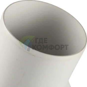 Тройник канализационный Raupiano Plus 110/50х45° REHAU (РЕХАУ - 11213041001) - фото 4