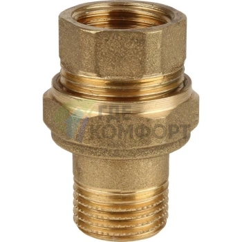 Разъемное соединение американка прямое 1/2, латунное Itap - фото 3