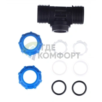 Тройник с внутренней резьбой 32x1x32 ПНД Политэк - фото 4