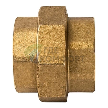 Разъемное соединение STOUT с внутренней резьбой американка ВB 2 латунное - фото 2