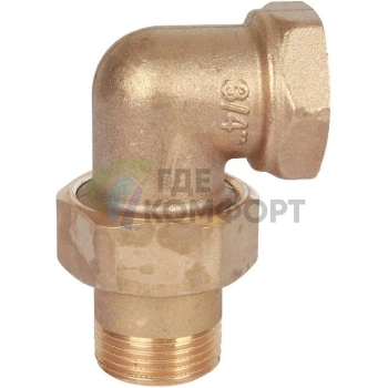 Разъемное угловое соединение американка ВН 3/4 Stout - фото 2