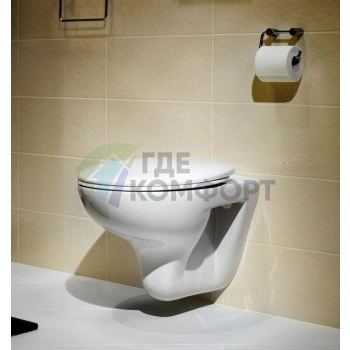 Подвесной унитаз Roca Mateo с инсталляцией и кнопкой — готовое решение для вашего санузла - фото 4