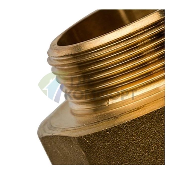 Переходник STOUT ВН 2 x 1 1/2 внутренняя/наружная резьба латунный - фото 4