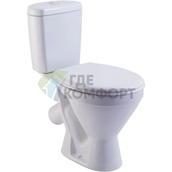 Унитаз напольный компакт Rosa Стандарт