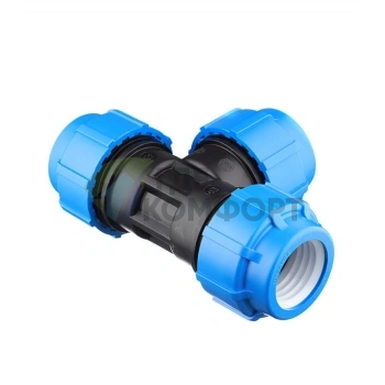 Тройник 63 ПНД Политэк - фото 2