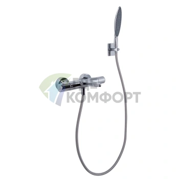 Термостатический смеситель FIMA|Carlo Frattini Eclipse для ванны с душевым комплектом (хром) (F4204CR) - фото 1