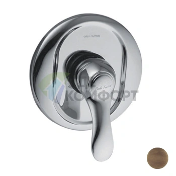 Смеситель для душа встроенный Carlo Frattini FIMA, бронза (F3309/1BR) - фото 1