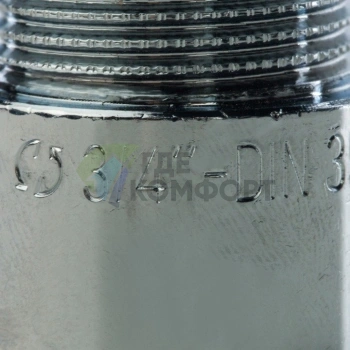 Удлинитель STOUT латунный 3/4 x 20 хромированный - фото 4