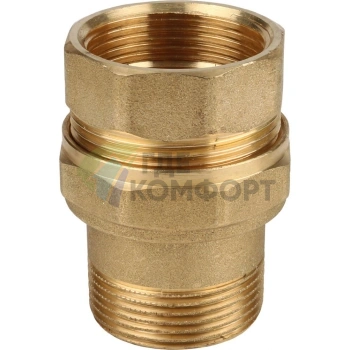 Разъемное соединение американка прямое 1 1/4, латунное Itap - фото 3