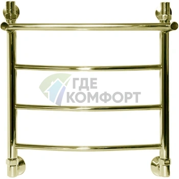 Полотенцесушитель Ника ЛД/ВП Лесенка Дуга Бронза 50x60 водяной - фото 1