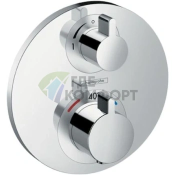 Термостат Hansgrohe Ecostat S для ванной комнаты: установите идеальную температуру воды - фото 1