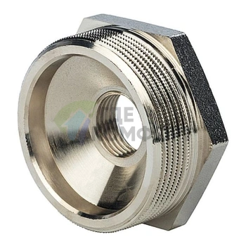 Футорка STOUT 1 1/2 x 1/2 никелированная - фото 3