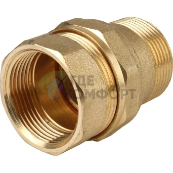 Разъемное соединение американка прямое 1 1/4, латунное Itap - фото 1