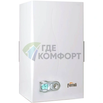 Котёл газовый настенный одноконтурный/атмо Ferroli Fortuna H C 24 квт