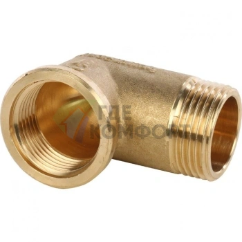 Угольник STOUT наружная/внутренняя резьба латунный НВ 1 - фото 3