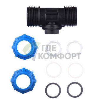 Тройник с внутренней резьбой 32x3/4x32 ПНД Политэк - фото 4