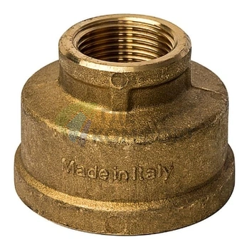 Муфта STOUT ВВ 1 1/2 x 3/4 латунная - фото 1