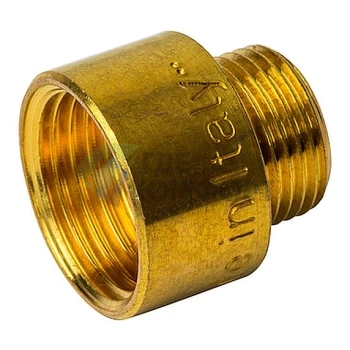 Переходник STOUT ВН 3/4 x 1/2 внутренняя/наружная резьба латунный - фото 3
