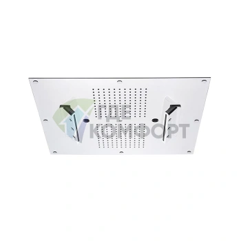 Душевая панель Carimali MYDREAM встраиваемая в потолок, 550x500 мм, 242 форсунки, 4 режима: дождь, каскад, распыл, двойной каскад, цвет хром (23075XN/S-CRX) - фото 1