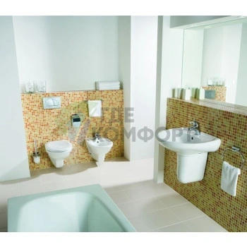 Подвесной унитаз Jika Lyra 2137.2 укороченный: Компактное решение для современной ванной - фото 2